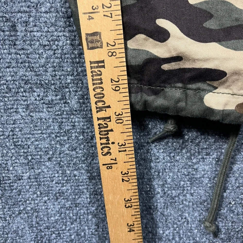 Levi's '94 Baggy Cargo Pants Mens 33 Camo Green Brown Utility WaterLess